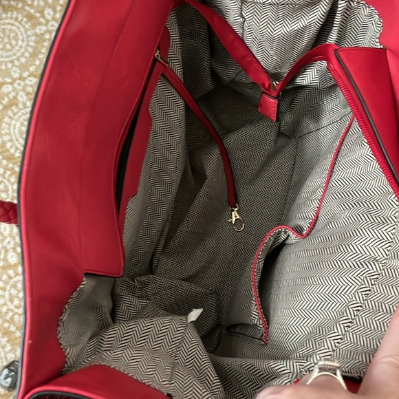 Red Computer/Travel Bag - Picture 3 of 7